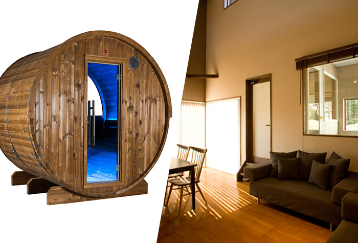 New Annex Barrel Sauna Suite